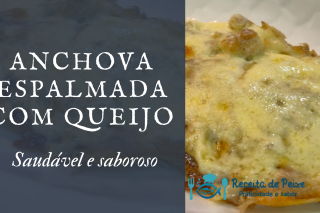 Peixe anchova assada